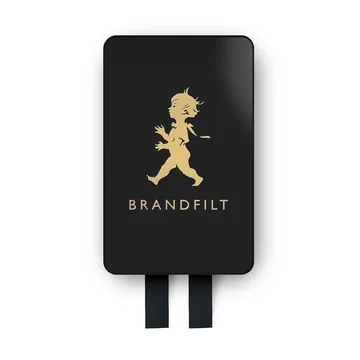 Solstickan koc gaśniczy 16x2,7x25 cm - Czarny-złoty - Solstickan Design