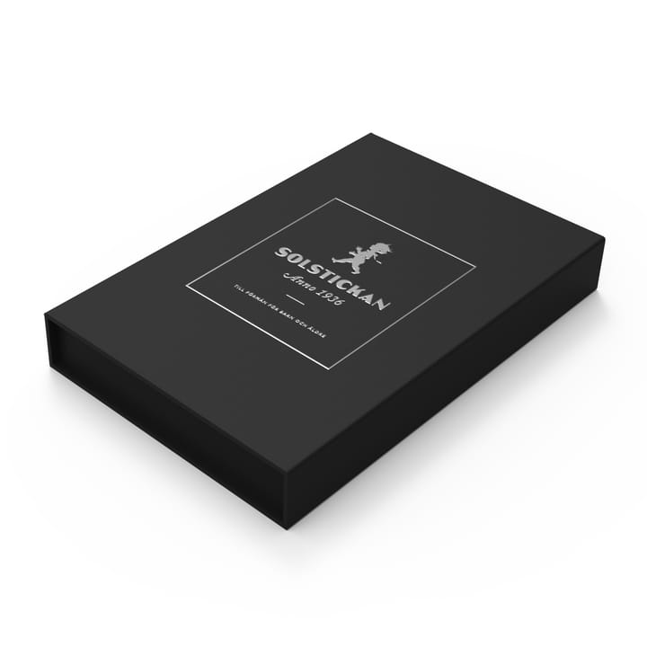 Solstickan koc gaśniczy 16x2,7x25 cm - Matowy czarny - Solstickan Design