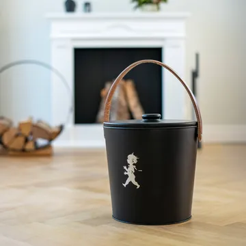 Solstickan kosz na popiół - Czarny - Solstickan Design