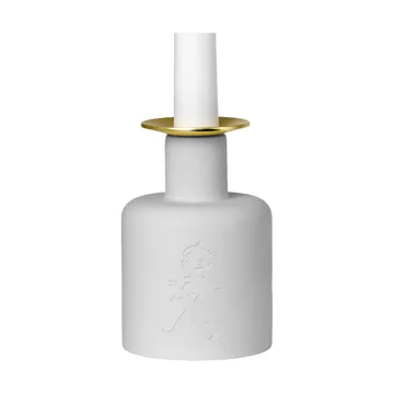 Solstickan świecznik ceramiczny - Jasnoszary - Solstickan Design
