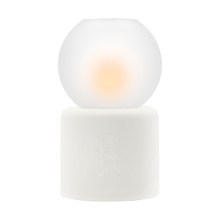 Świecznik  Globe Ø9,5x17 cm - Biały - Solstickan Design