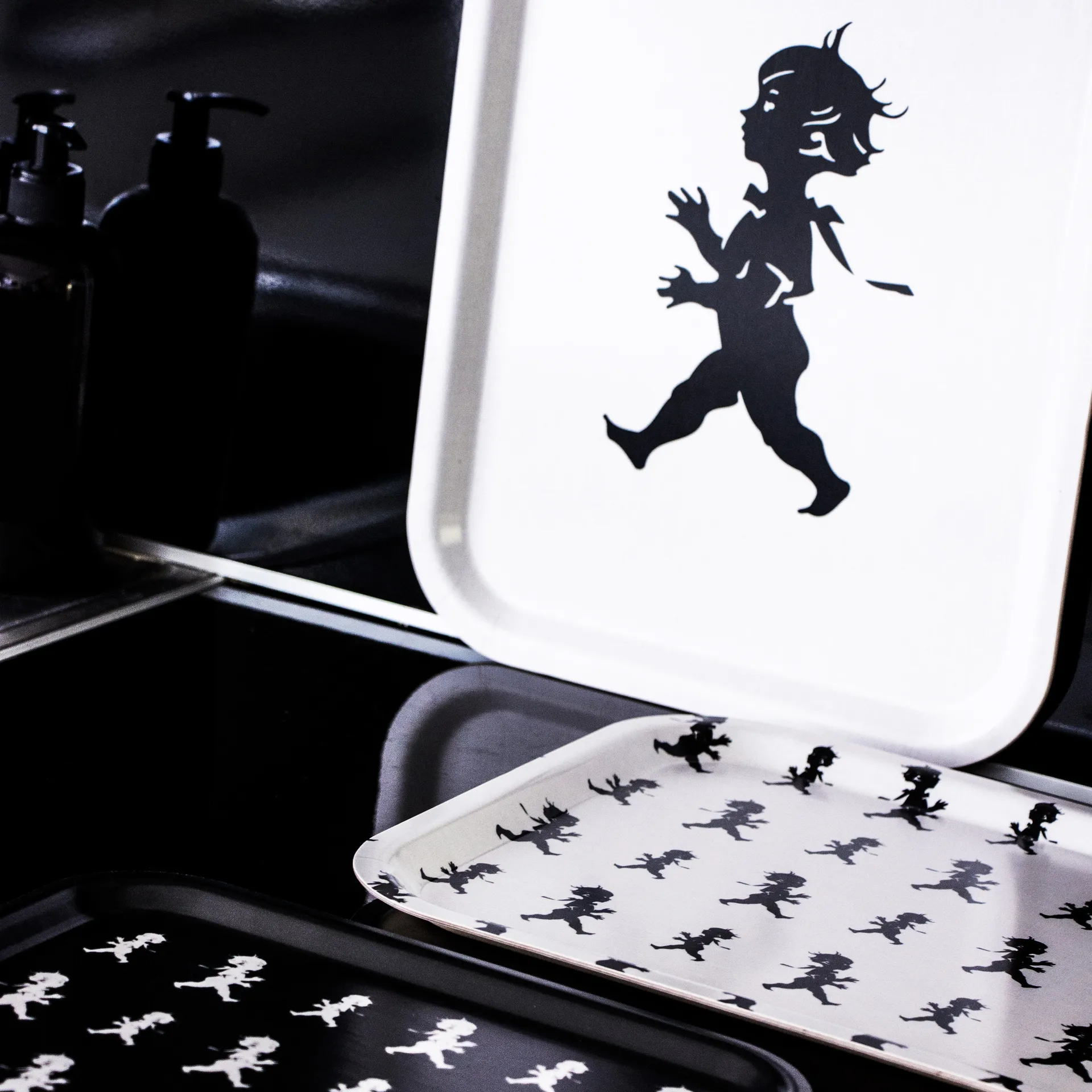 Taca Solstickan 20x27 cm, Czarny Solstickan Design