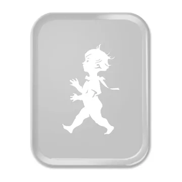 Taca Solstickan 28x36 cm - Szary - Solstickan Design