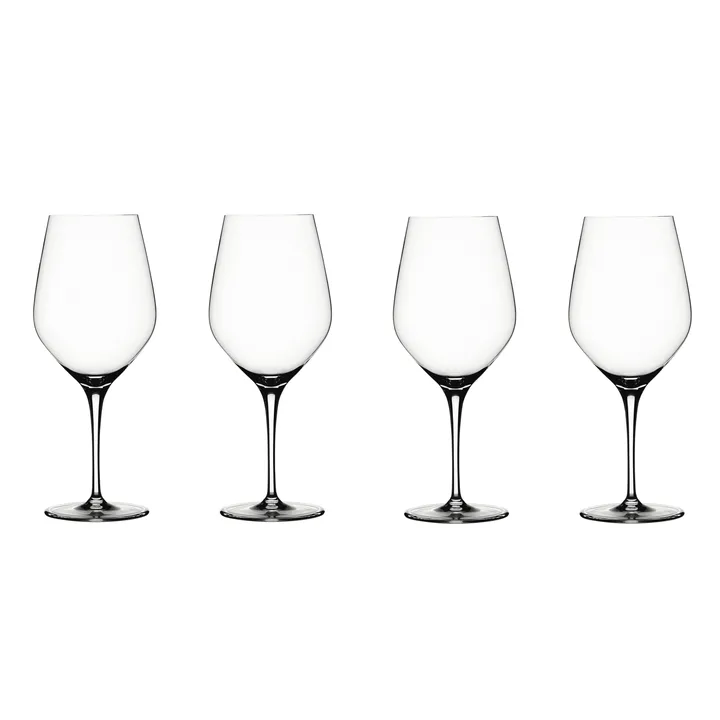 Authentis kieliszek do Bordeaux 650 ml, 4‑pak - przezroczysty - Spiegelau