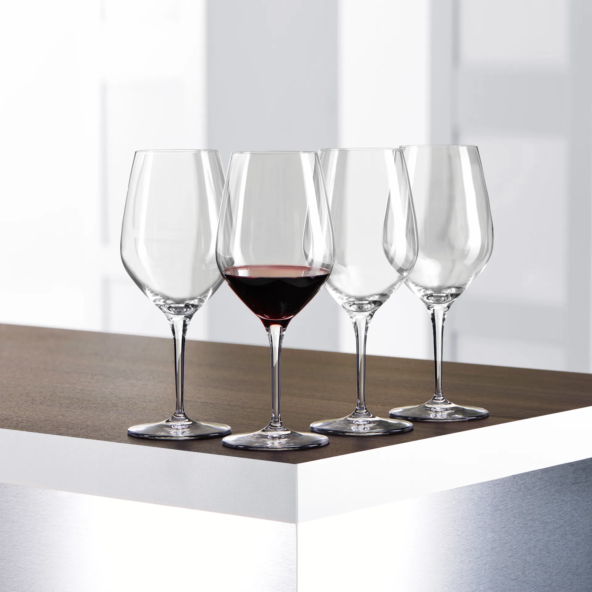Authentis kieliszek do Bordeaux 650 ml, 4‑pak, przezroczysty Spiegelau