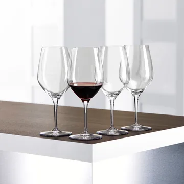 Authentis kieliszek do Bordeaux 650 ml, 4‑pak - przezroczysty - Spiegelau