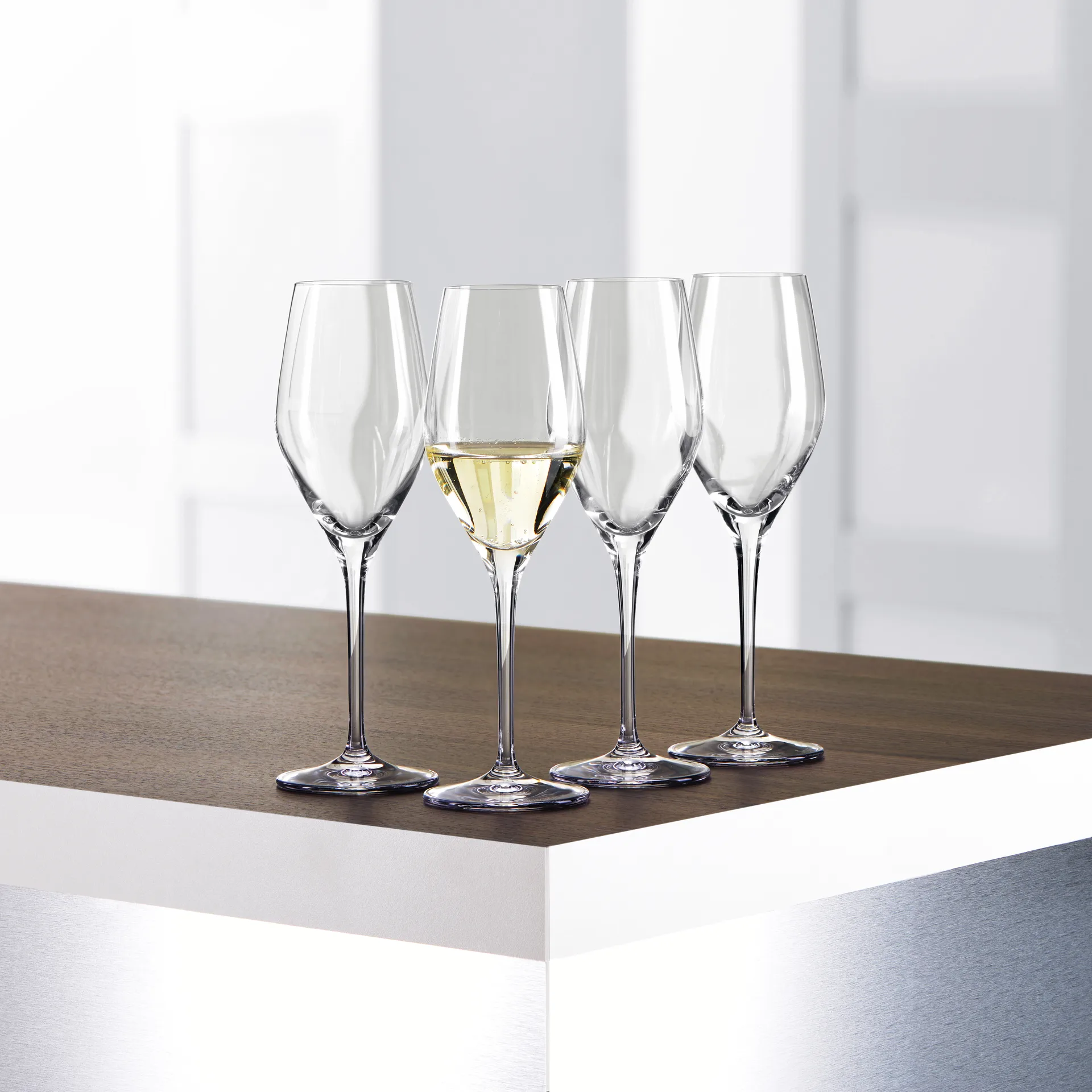Authentis kieliszki do szampana 270 ml, 4‑pak, przezroczysty Spiegelau