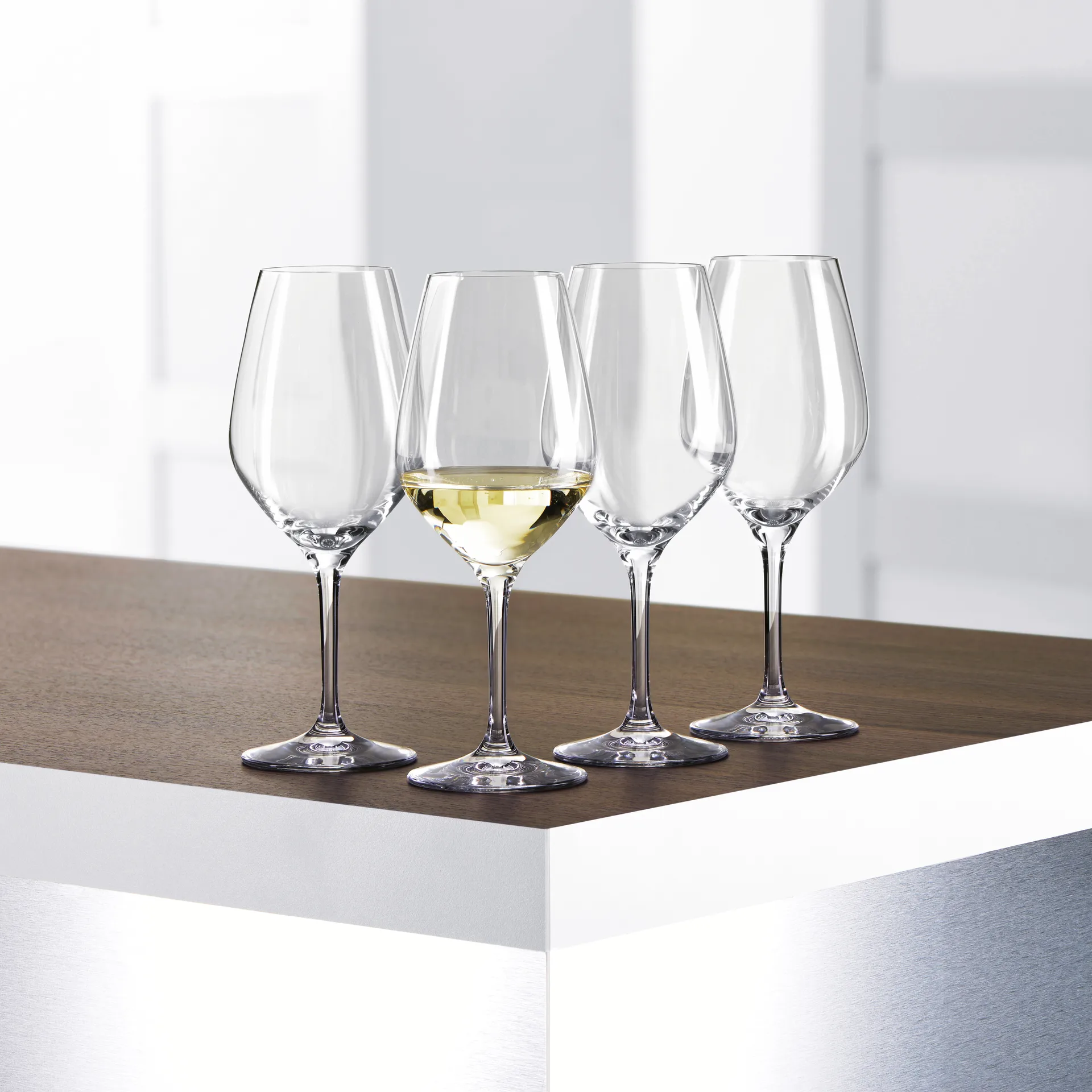 Authentis kieliszki do wina białego 360 ml, 4‑pak, przezroczysty Spiegelau