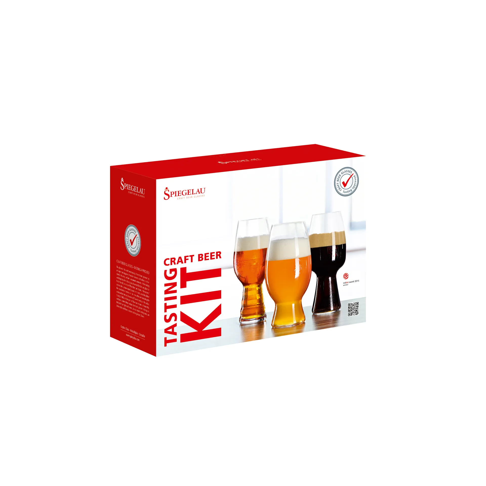 Beer Classics Oil Sampler Set 3-pack, przezroczysty Spiegelau