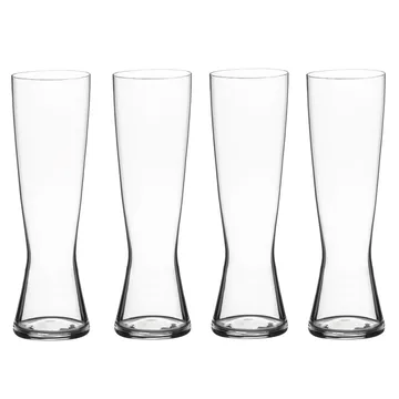 Beer Classics wysokie kieliszki do pilznera 430 ml, 4‑pak - przezroczysty - Spiegelau