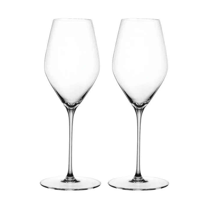 HI-LITE kieliszki do szampana 340 ml, 2‑pak - Jasny - Spiegelau