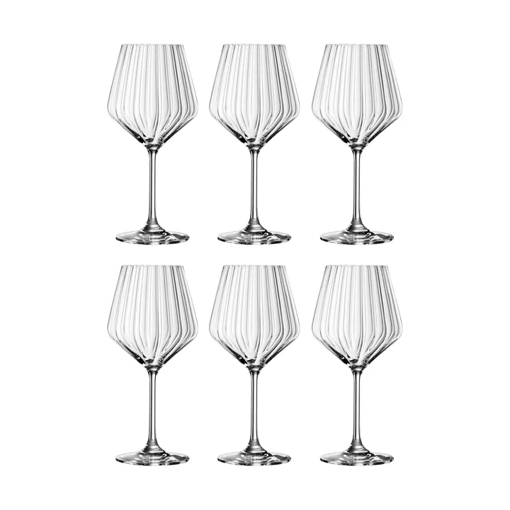 LifeStyle Burgundy kieliszki do czerwonego wina 640 ml, 4‑pak - Jasny - Spiegelau