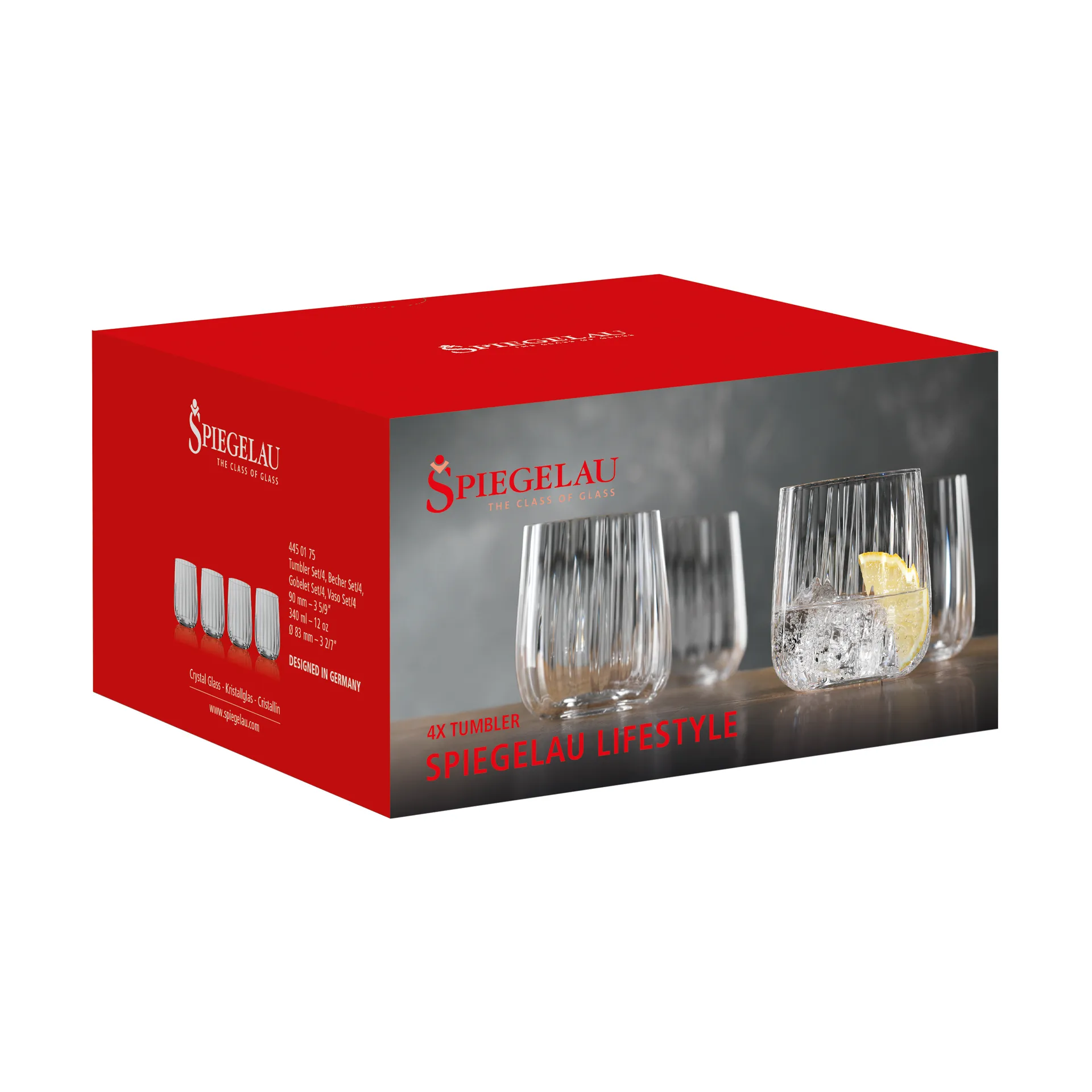 LifeStyle tumbler 4-pack, 340 ml Spiegelau