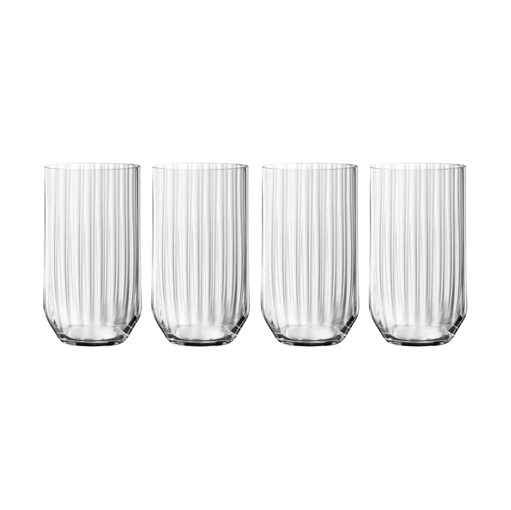 Linear long drink szklanka 445 ml, 4‑pak - Jasny - Spiegelau