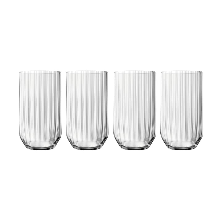Linear szklanka long drink 44,5 cl 4 szt. - Jasny - Spiegelau