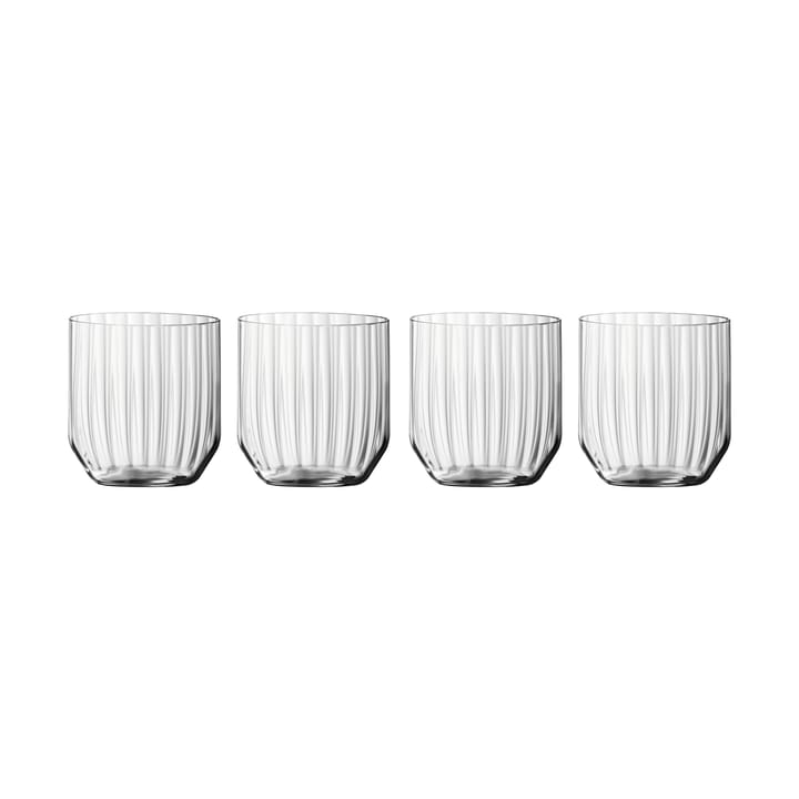 Linear whiskey tumbler 34,5 cl szkło 4 szt. - Jasny - Spiegelau