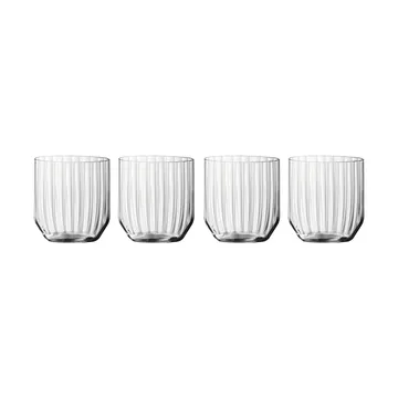 Linear whiskey tumbler 345 ml szklanki 4‑pak - Jasny - Spiegelau