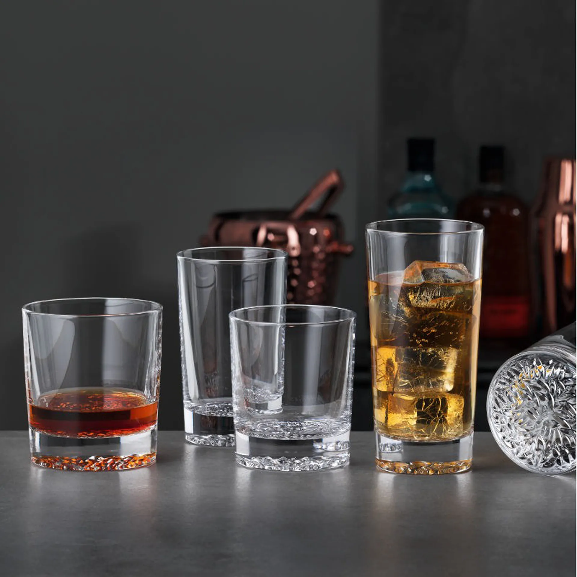 Lounge 2.0 szklanki do soft drinków 247 ml, 4‑pak, Przezroczysty Spiegelau