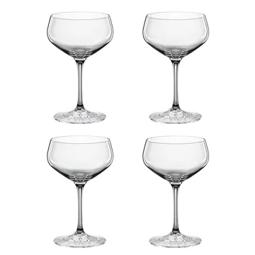 Perfect Serve kieliszki do szampana 240 ml, 4‑pak - przezroczysty - Spiegelau