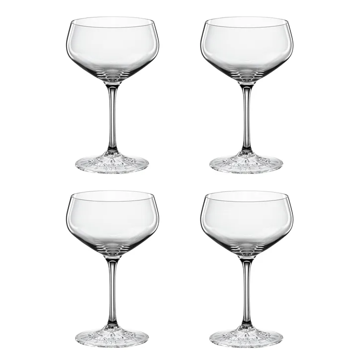 Perfect Serve kieliszki do szampana 240 ml, 4‑pak - przezroczysty - Spiegelau