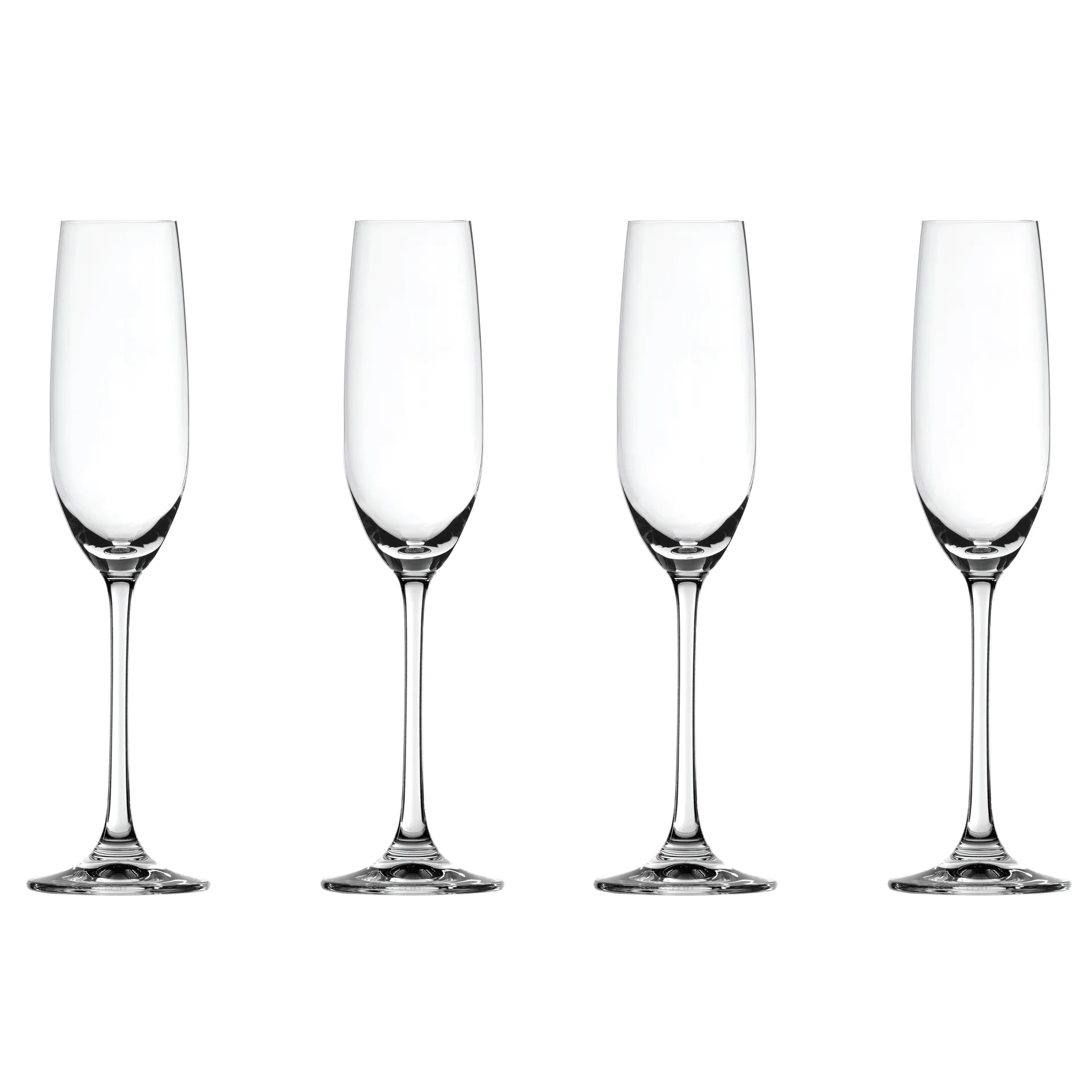 Salute kieliszki do szampana 210 ml, 4‑pak, przezroczysty Spiegelau