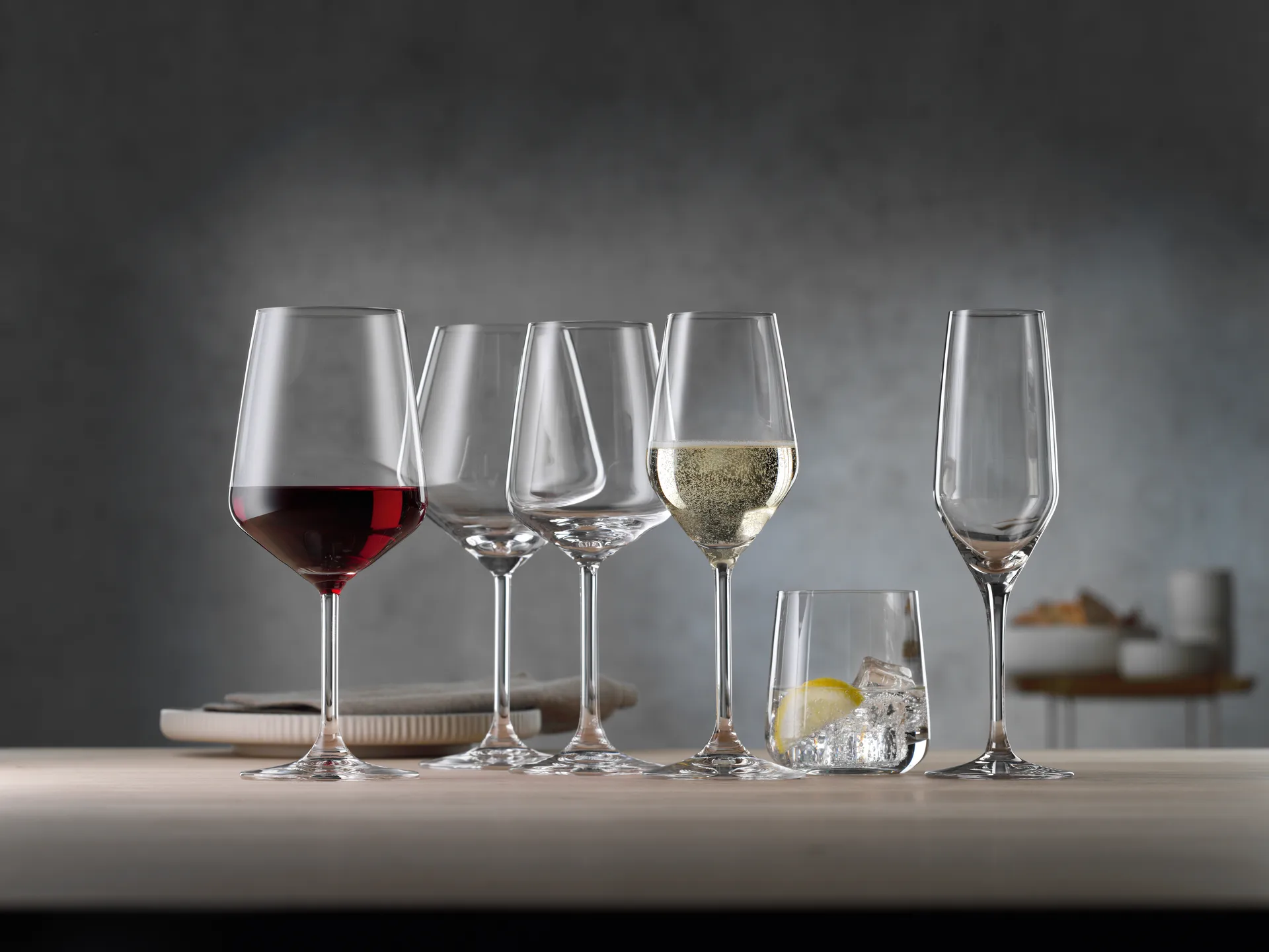 Style szklanki do napojów 340 ml, zestaw 4 sztuk, Przezroczysty Spiegelau