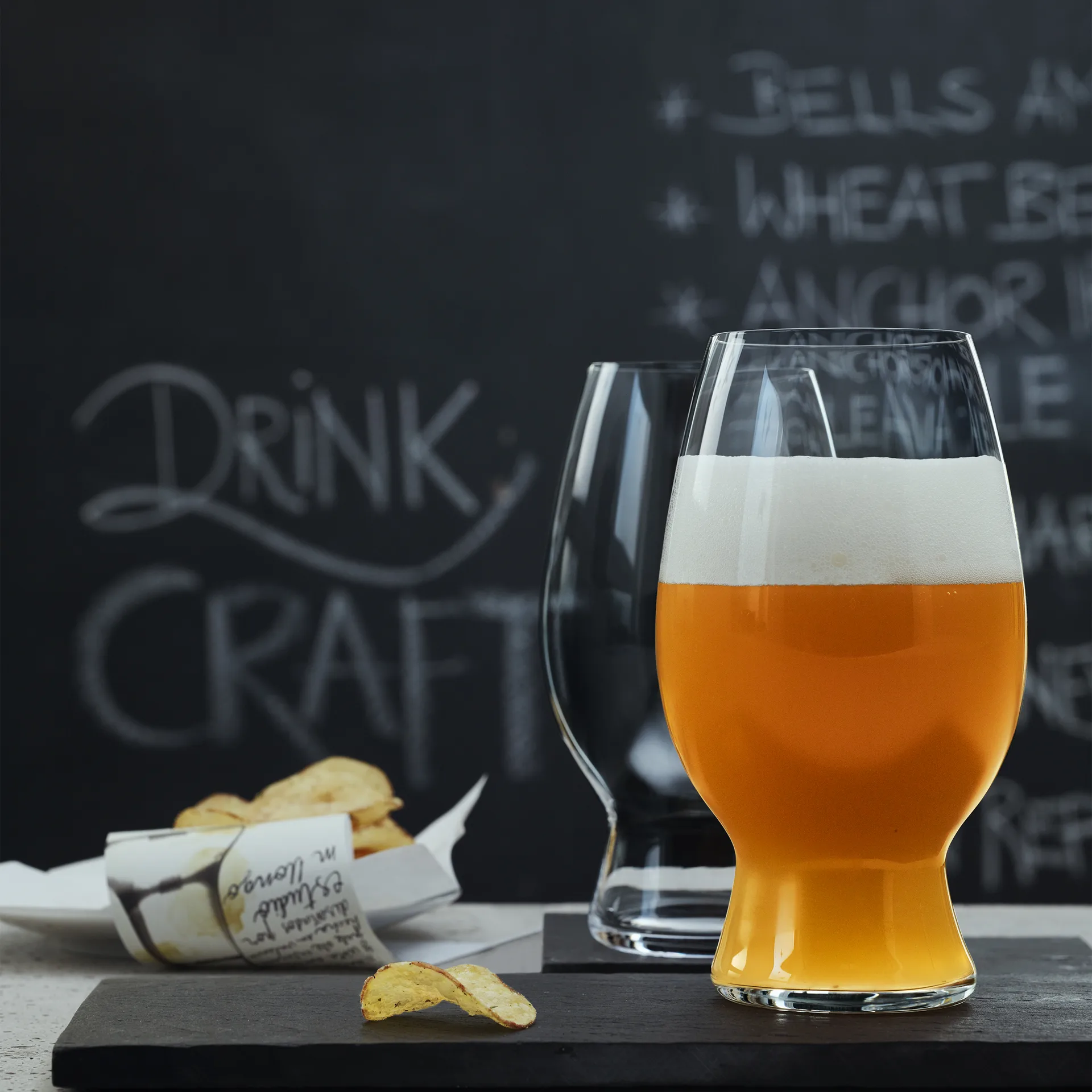 Szklanka do amerykańskiego piwa pszenicznego 75cl, 4-pak, przezroczysty Spiegelau