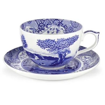 Blue Italian filiżanka jumbo ze spodkiem - 56 cl - Spode