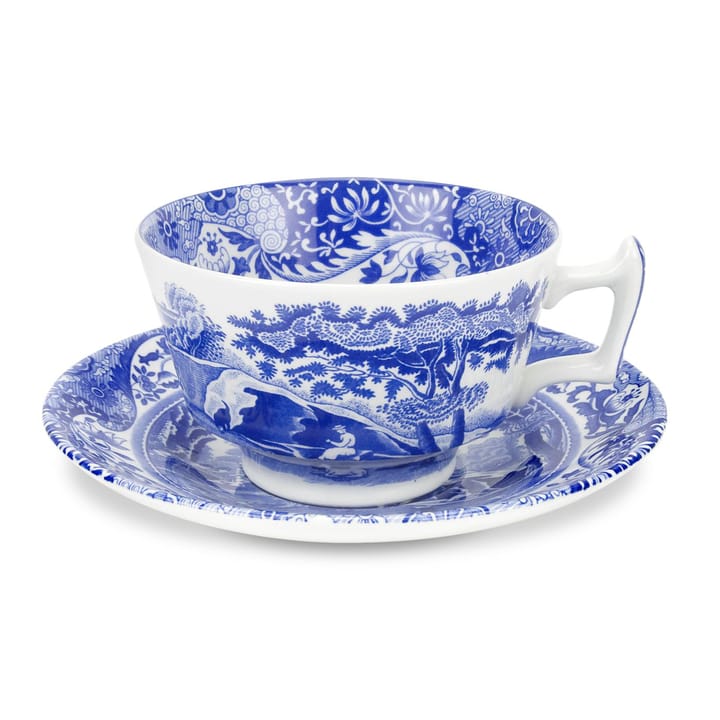 Blue Italian filiżanka ze spodkiem - 20 cl - Spode