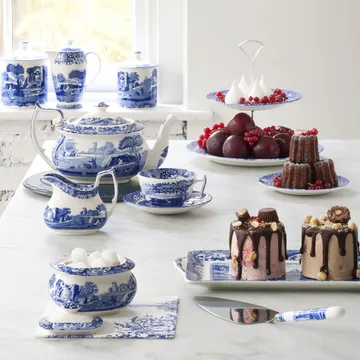 Blue Italian filiżanka ze spodkiem - 200 ml - Spode