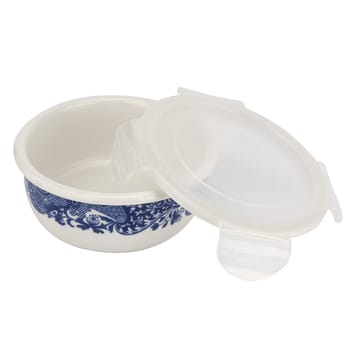Blue Italian pojemnik do przechowywania z pokrywką - 15 cm - Spode