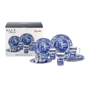 Blue Italian zestaw startowy - 12 elementów - Spode