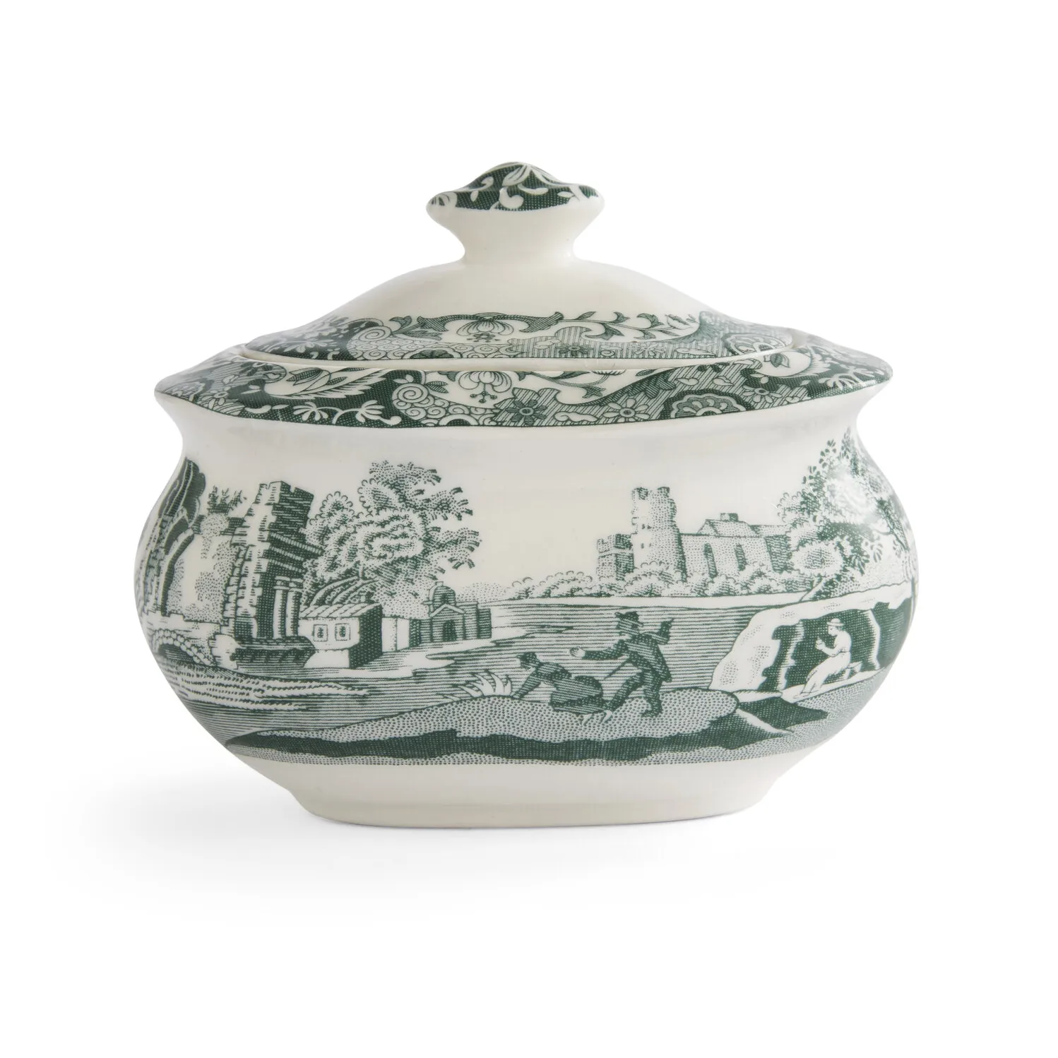 Cukierniczka Heritage Green Italian, Zielona, 0,25 l Spode