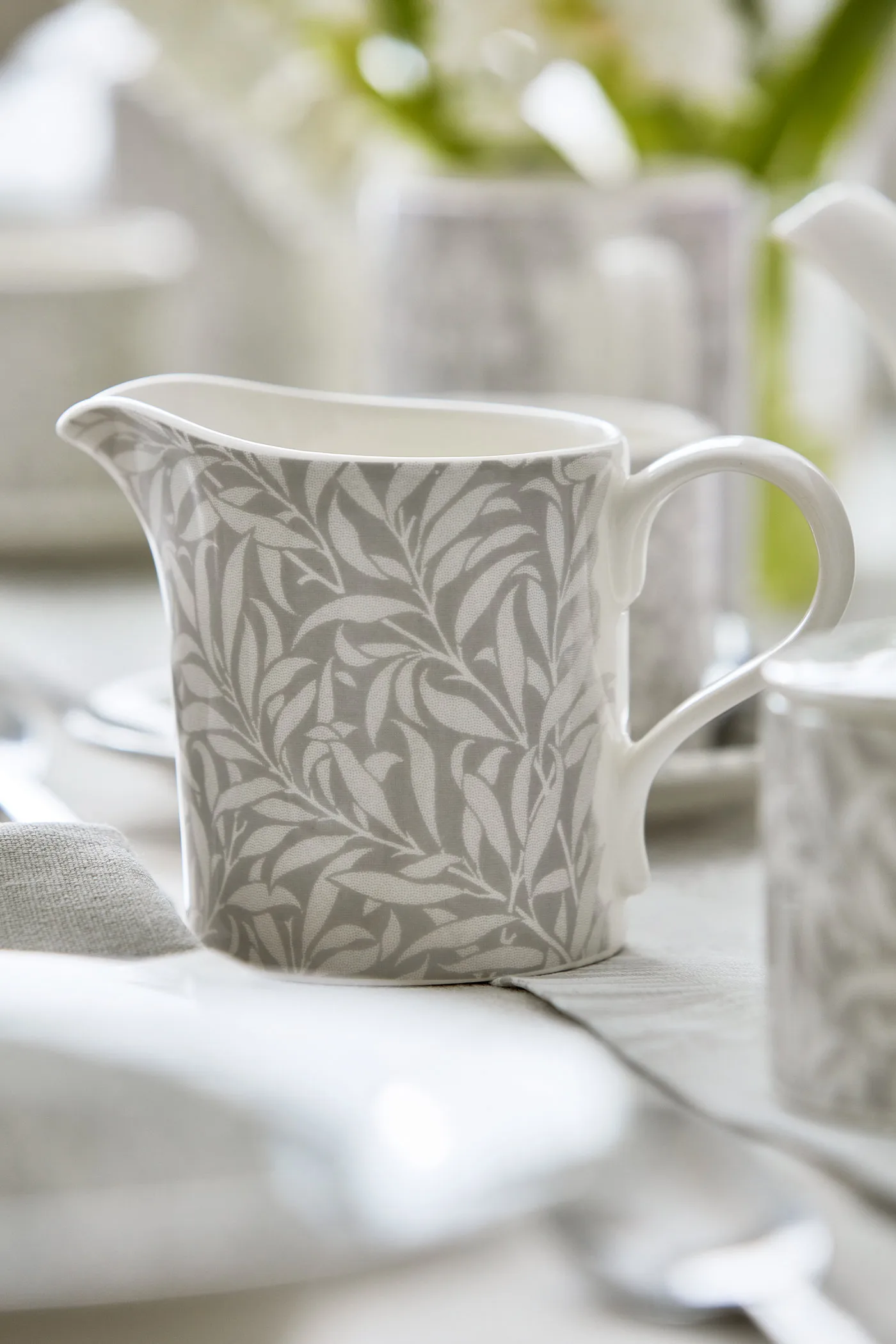 Dzbanek na mleko Willow Bough 28 cl, Grey Spode