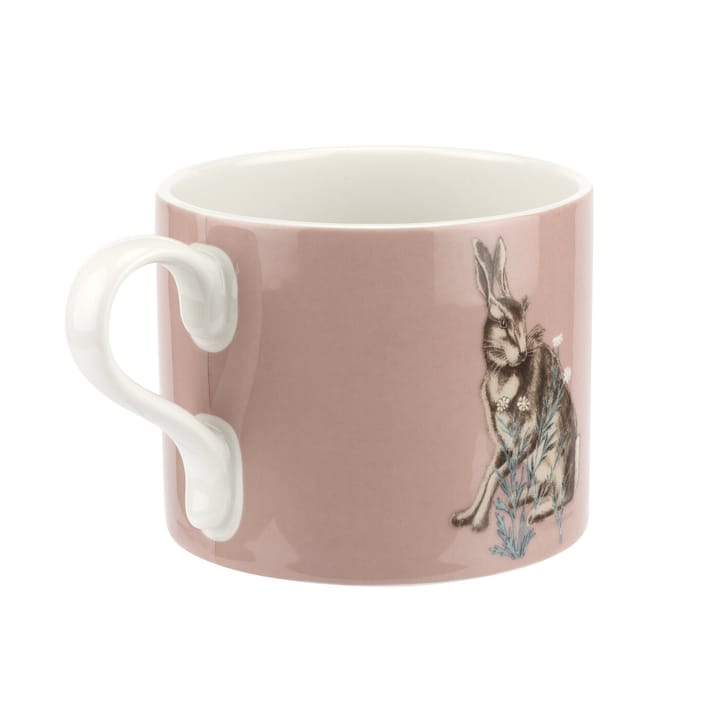 Kubek Pimpernel &amp; Forest Hare 34 cl 2-pak - Zielono-różowy - Spode