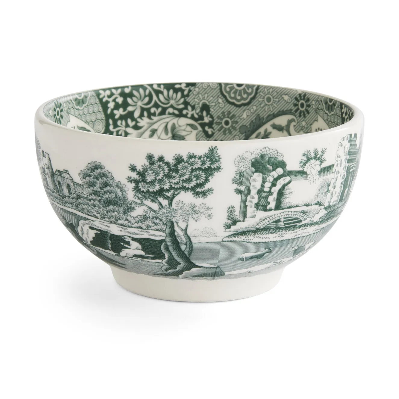 Miska Heritage Green Italian, Zielona, Ø11 cm Spode