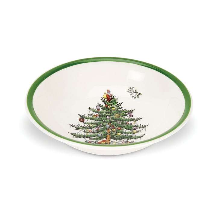 Miski Christmas Tree Ø15 cm - White-green-red - Spode