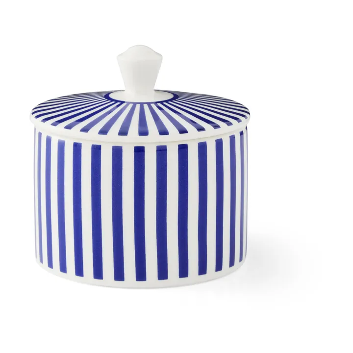 Steccato cukiernica z pokrywką 290 ml - Niebiesko-biały - Spode