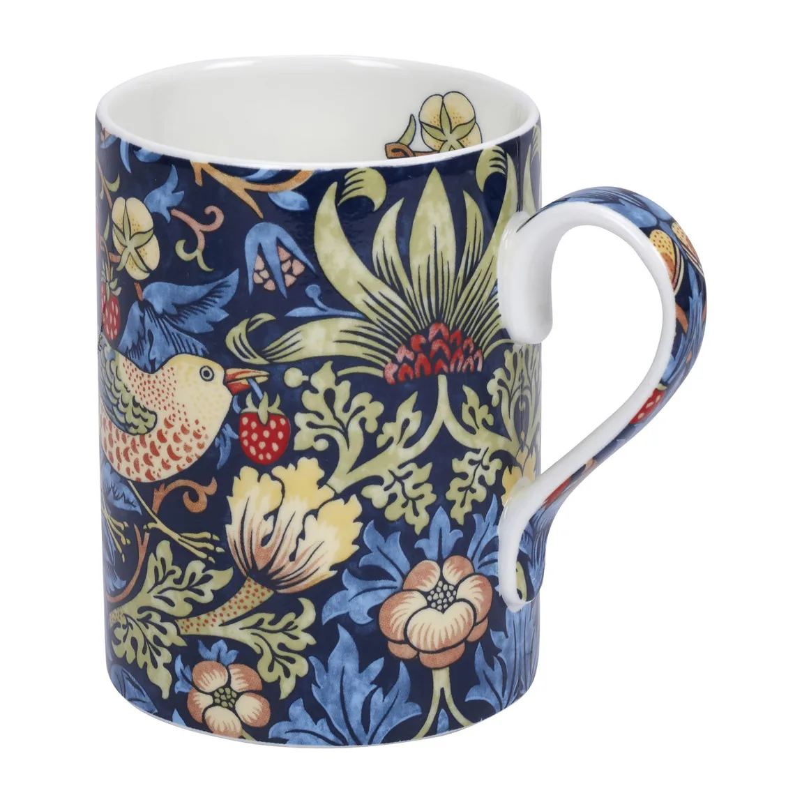 Strawberry Thief kubek 350 ml, Indigo-mineral Spode