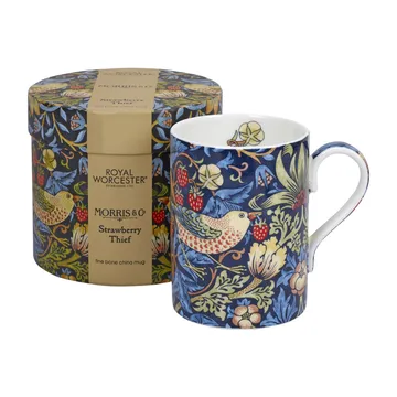 Strawberry Thief kubek 350 ml - Indigo-mineral - Spode