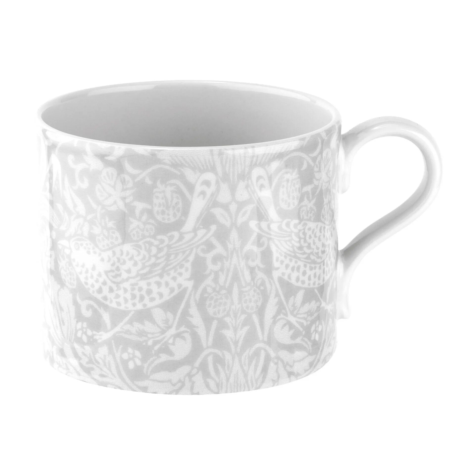 Strawberry Thief & Willow Bough kubek 340 ml, 2 sztuki, Grey Spode