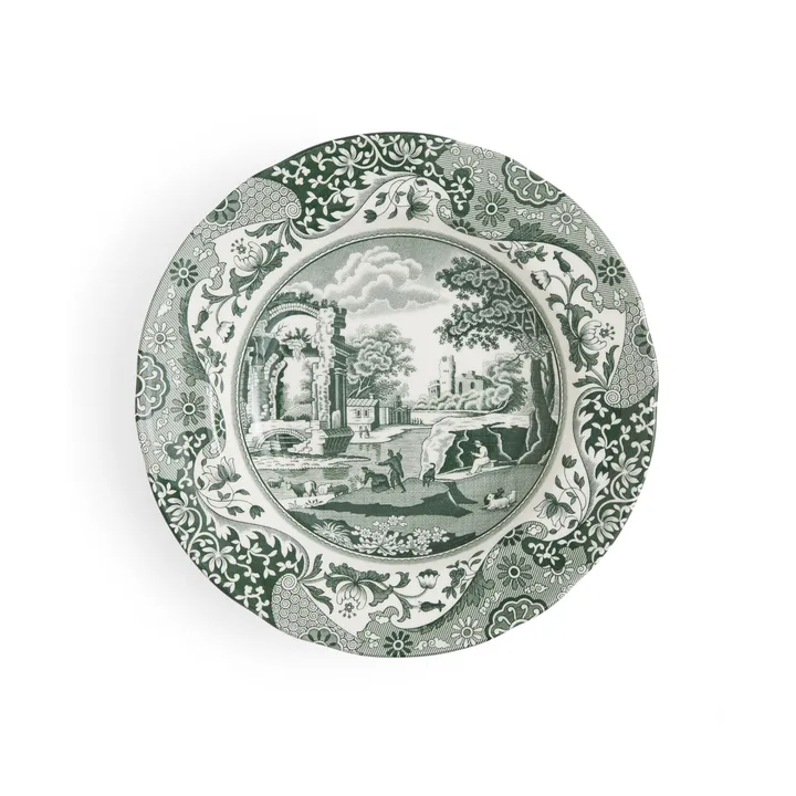 Talerz głęboki Heritage Green Italian - Zielona, Ø23 cm - Spode