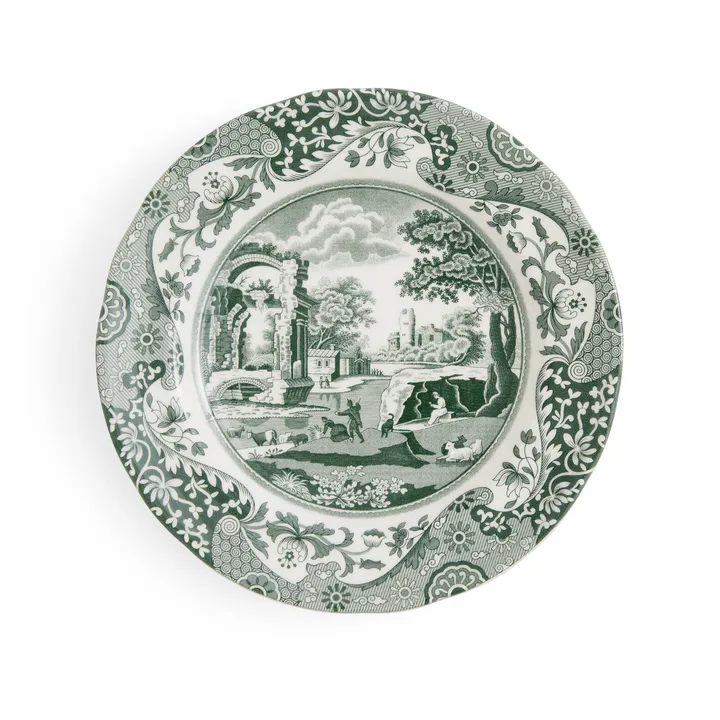 Talerz Heritage Green Italian - Zielony, Ø15 cm - Spode