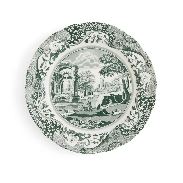 Talerz Heritage Green Italian - Zielony, Ø27 cm - Spode