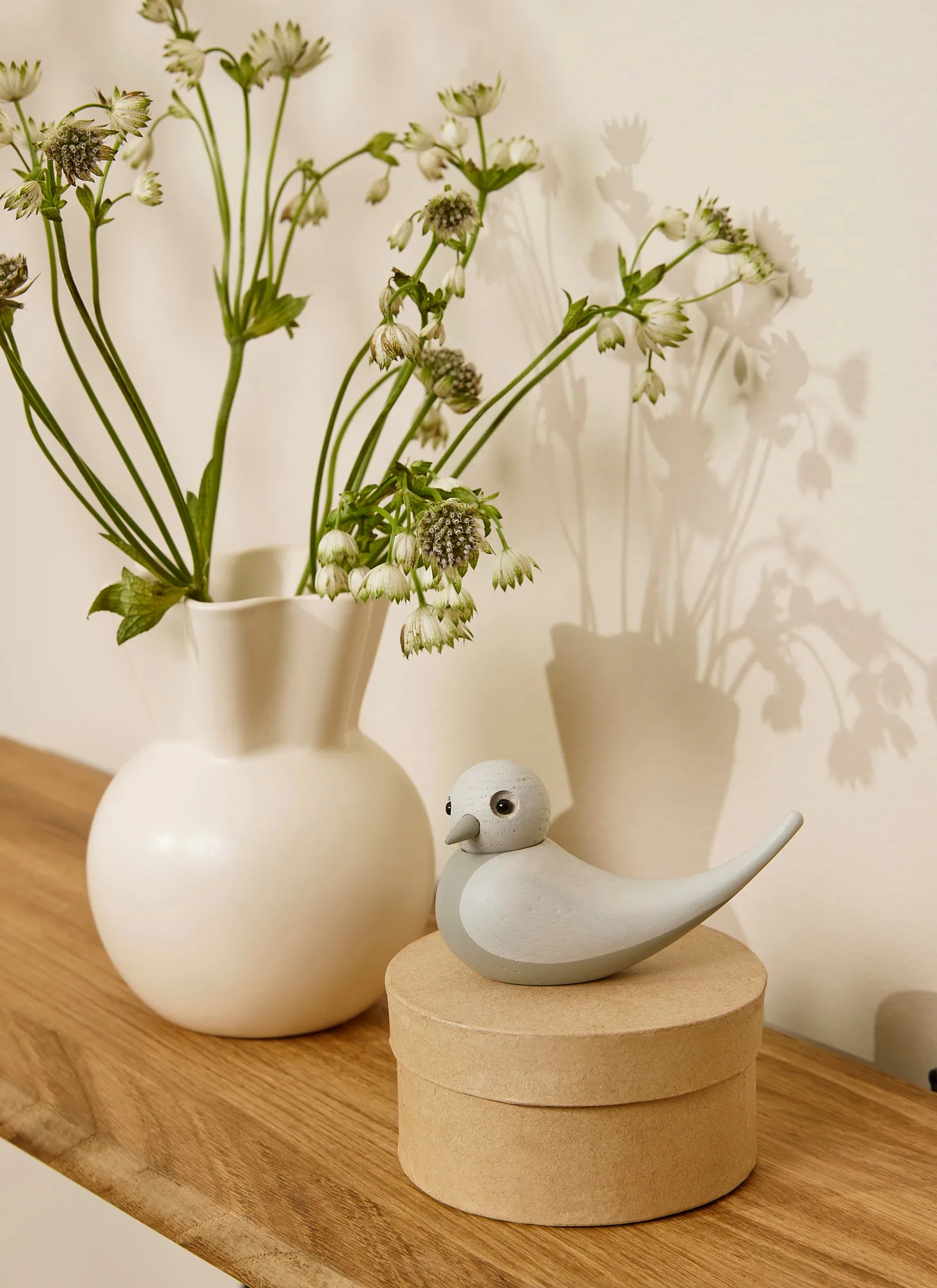 Dekoracja Carmen jaskółka 5,5 cm, Szary Spring Copenhagen