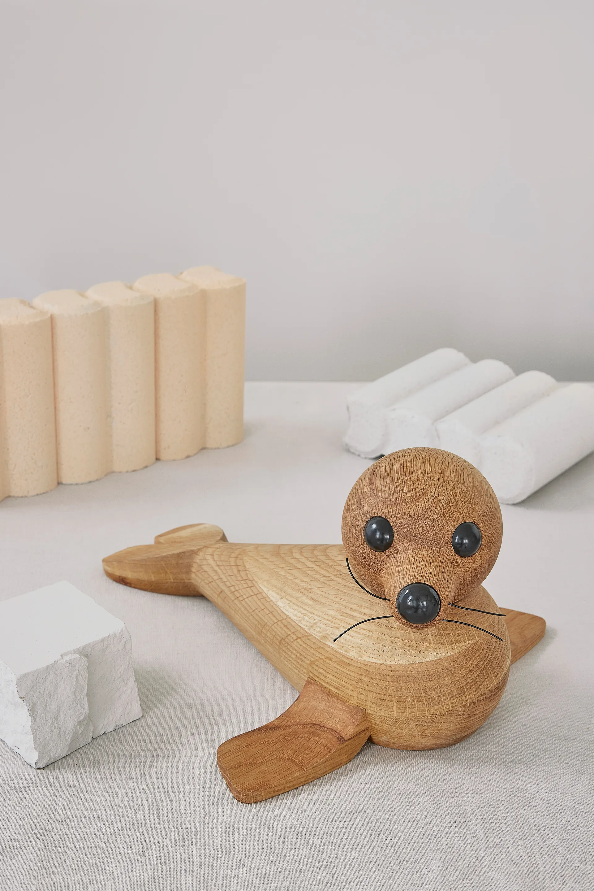 Dekoracja foka Anaana 17 cm, Dąb Spring Copenhagen