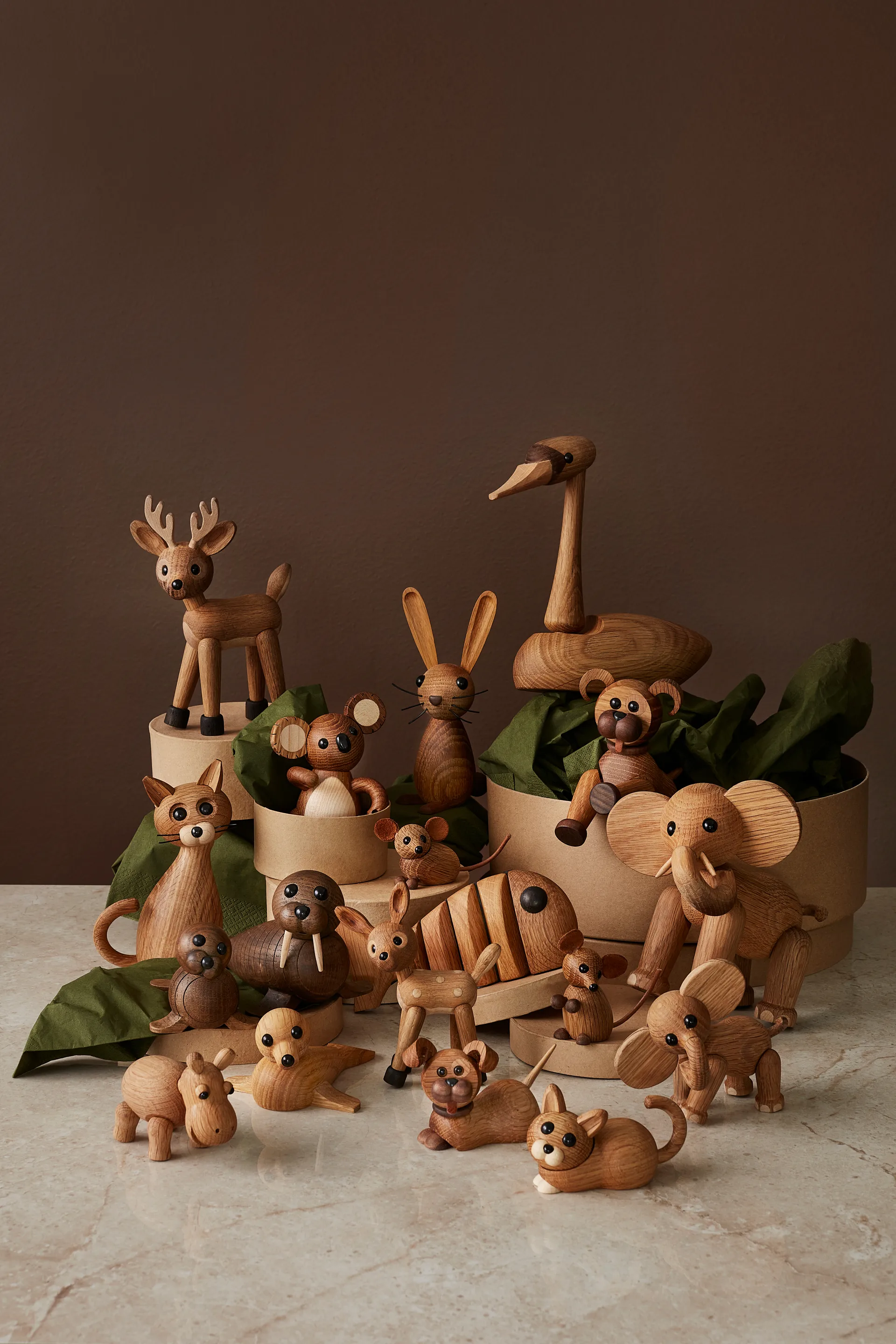 Dekoracja hipopotam Flora, Dąb-klon Spring Copenhagen