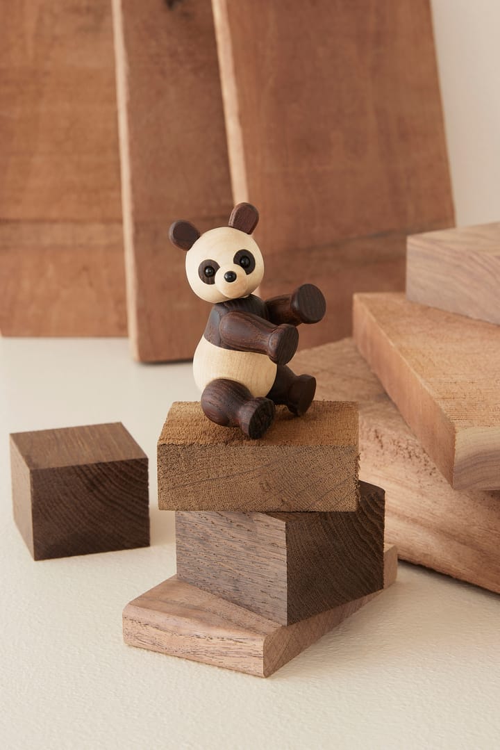 Dekoracja Pixi Panda Klon 9 cm, Brązowy Spring Copenhagen