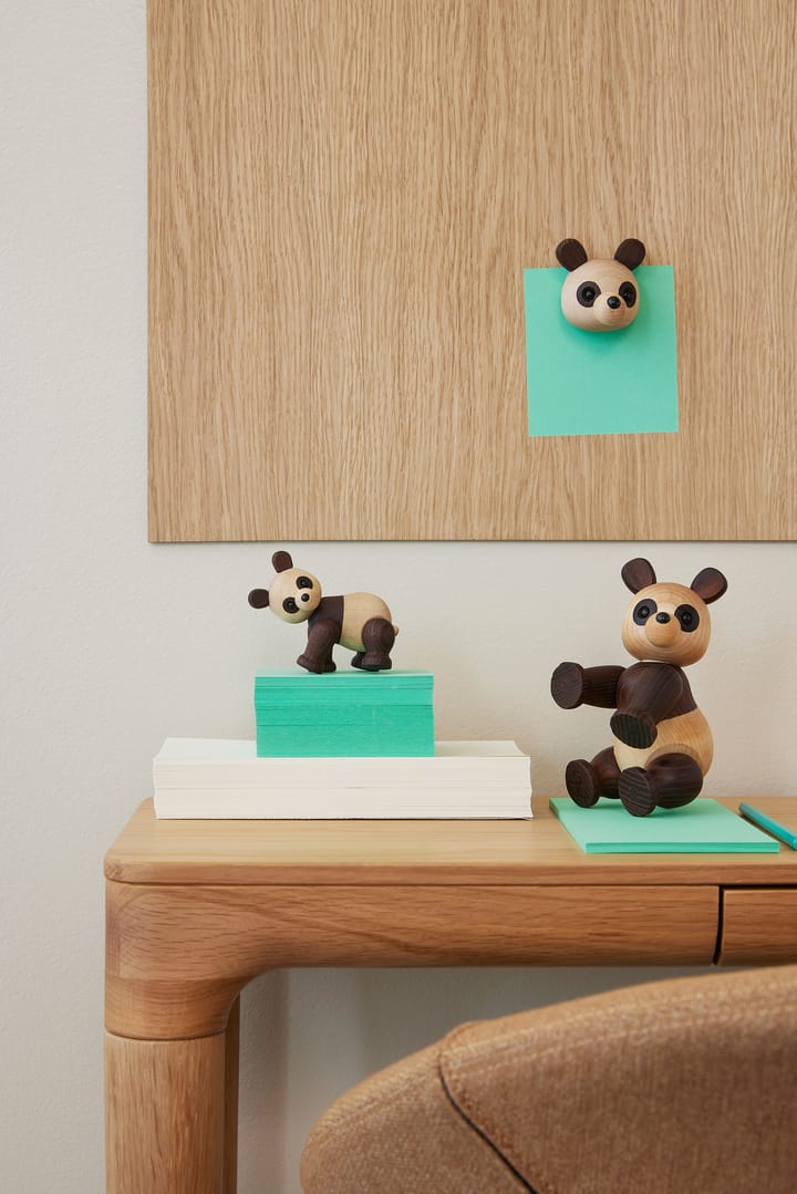 Dekoracja Pixi Panda Klon 9 cm, Brązowy Spring Copenhagen