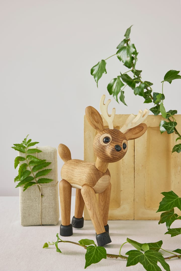 Dekoracja sarna Star 26 cm, Dąb Spring Copenhagen